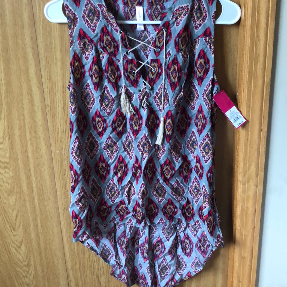 Hi-lo tank top size S